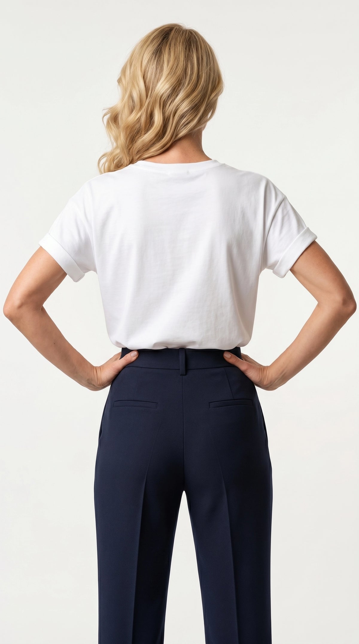 Blusa Camiseta clásica Marie | Blanco Écru