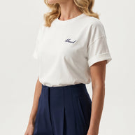 Blusa Camiseta clásica Marie | Blanco Écru