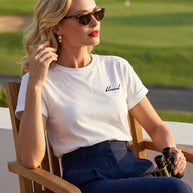 Blusa Camiseta clásica Marie | Blanco Écru