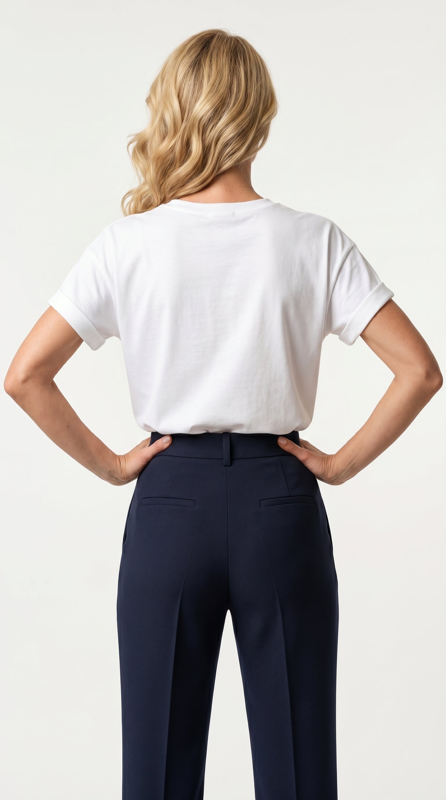 Blusa Camiseta clásica Marie | Blanco Écru
