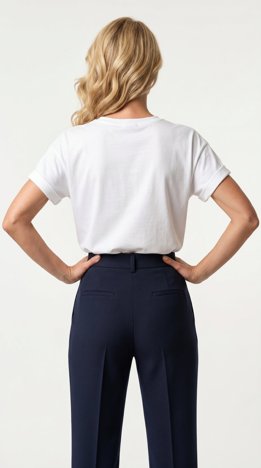 Blusa Camiseta clásica Marie | Blanco Écru