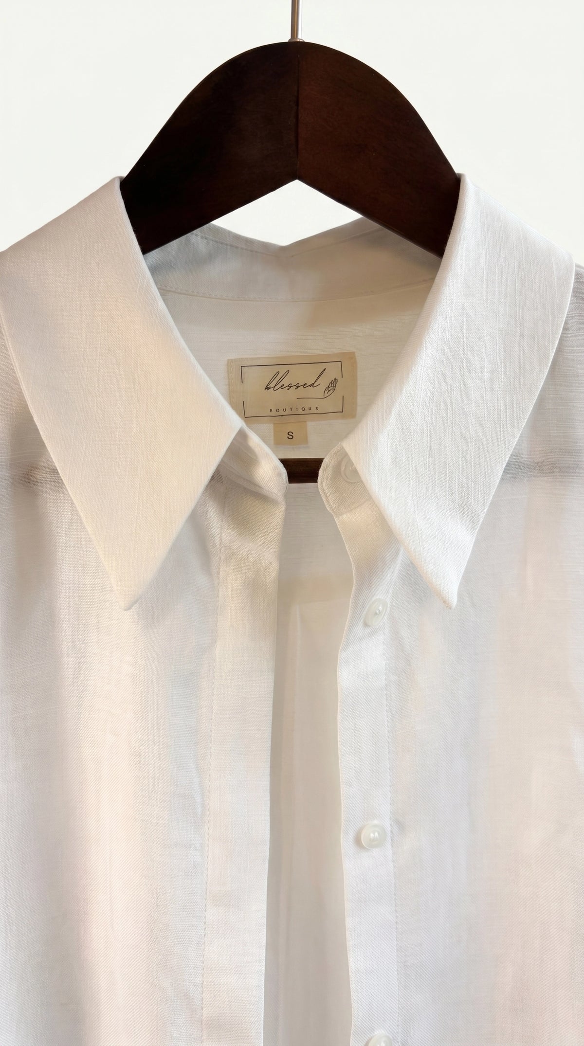 Camisa de Lino Lis | Blanco Écru