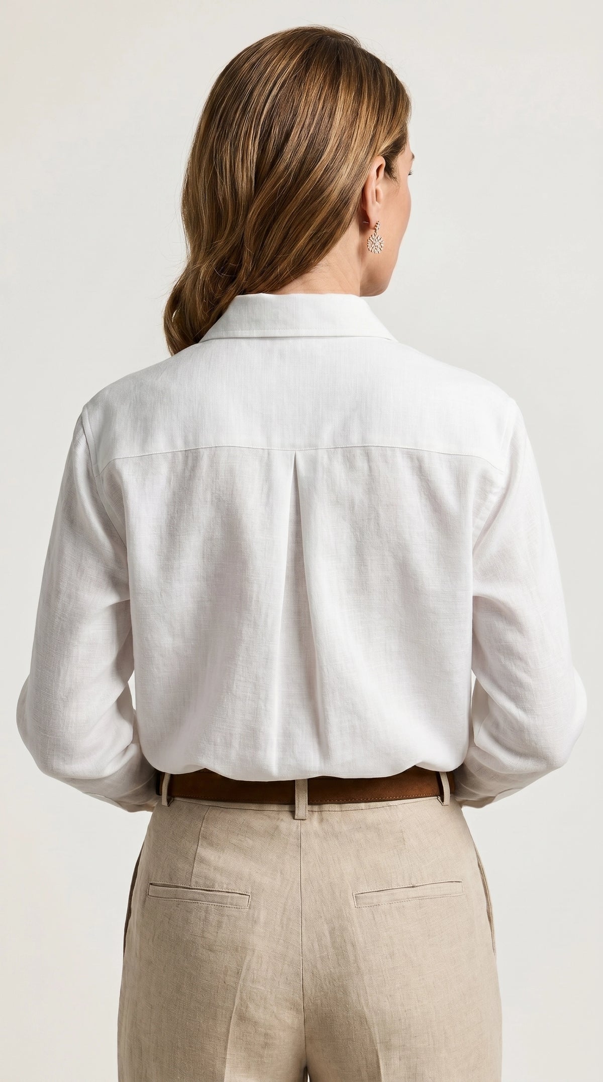 Camisa de Lino Lis | Blanco Écru