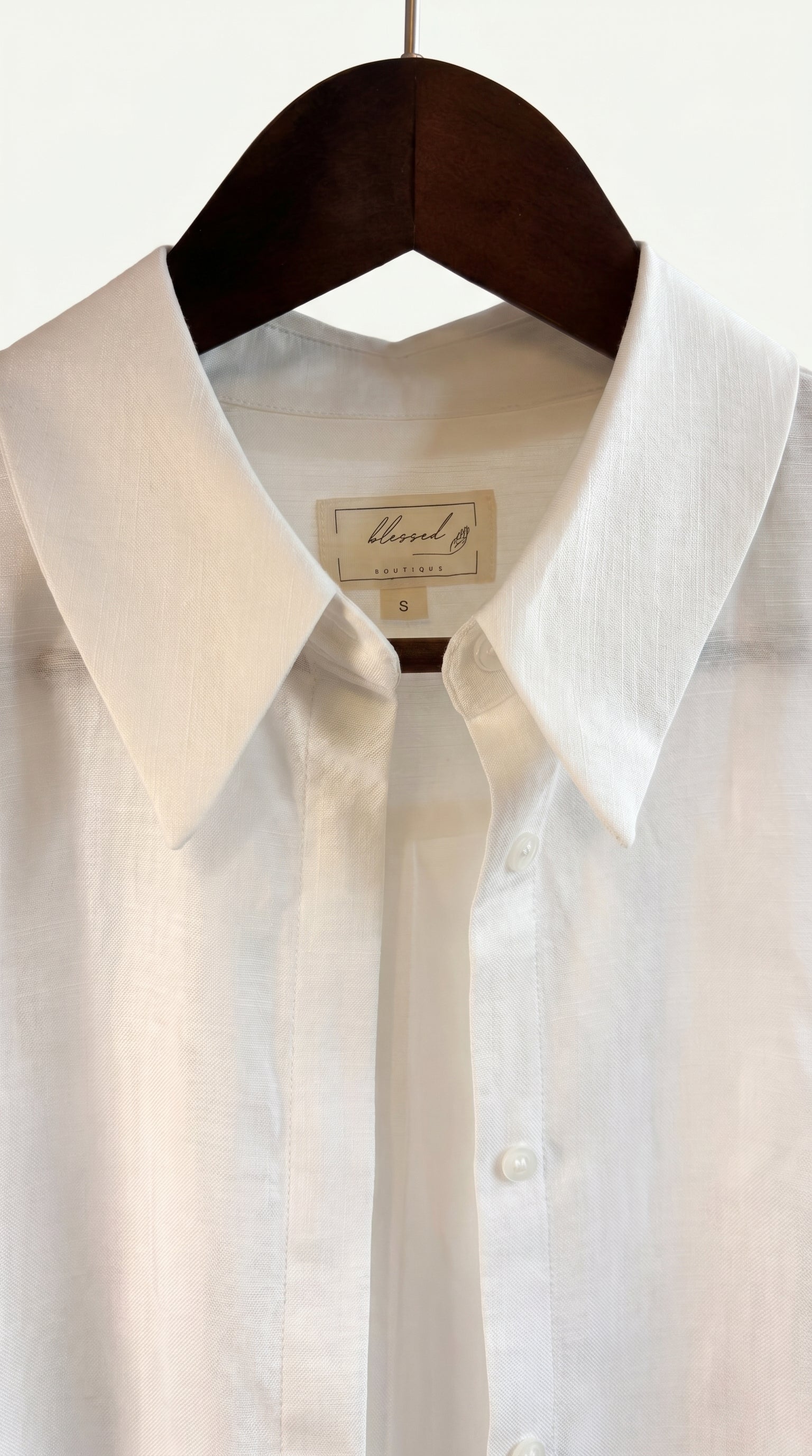 Camisa de Lino Lis | Blanco Écru