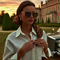 CAMISA DE LINO LIS BLANCO ÉCRU