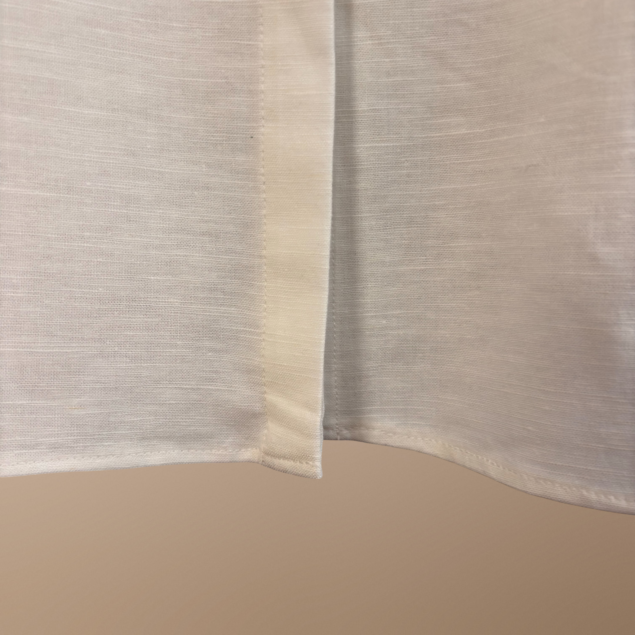 CAMISA DE LINO LIS BLANCO ÉCRU