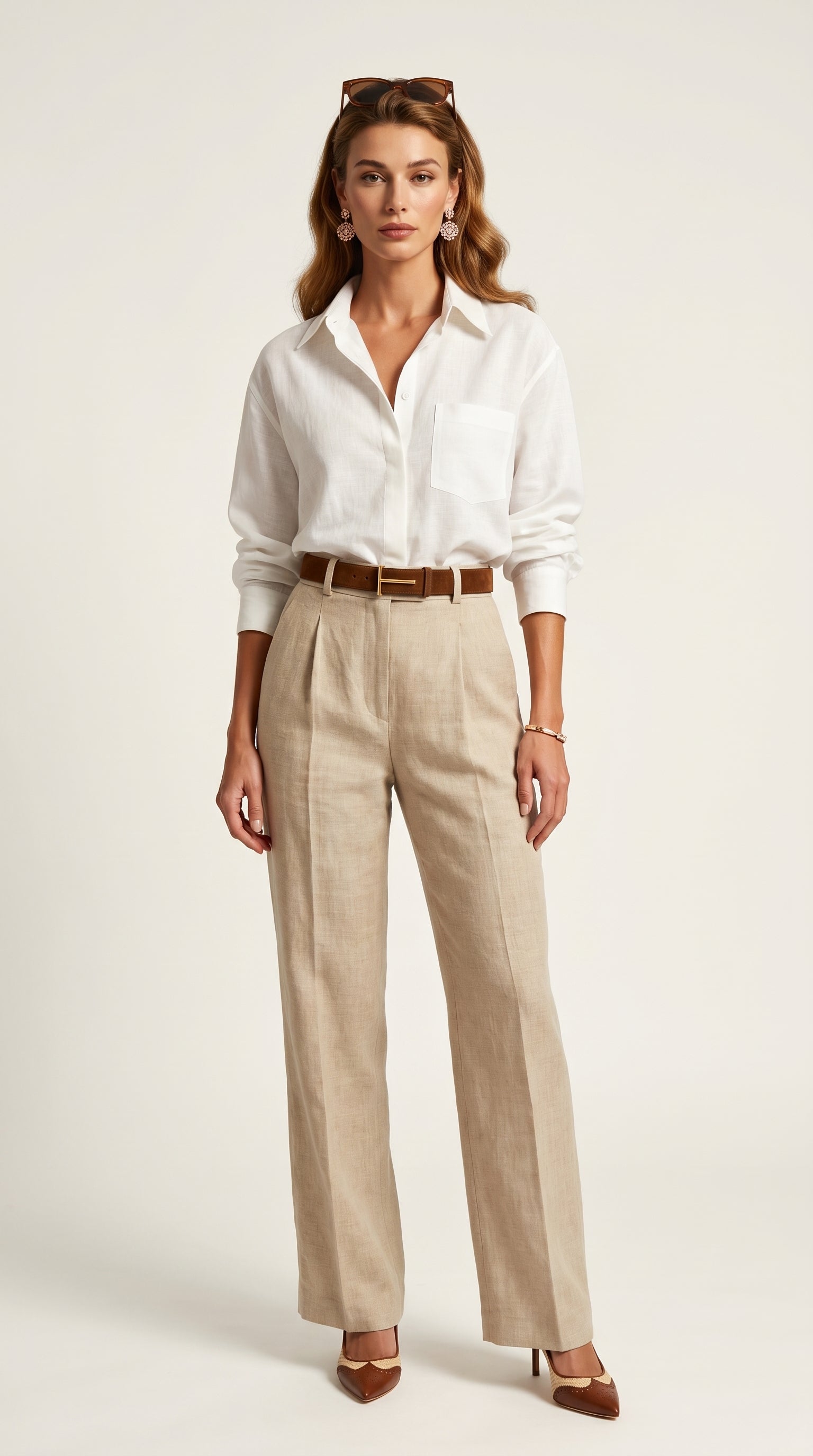 Camisa de Lino Lis | Blanco Écru