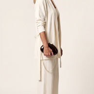 Conjunto Ocaso de Punto | Total Look 3 Piezas | Blanco Cloud