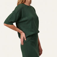 Conjunto Savia | Total Look 2 Piezas | Verde Musgo Profundo