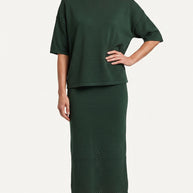 Conjunto Savia | Total Look 2 Piezas | Verde Musgo Profundo