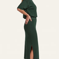 Conjunto Savia | Total Look 2 Piezas | Verde Musgo Profundo