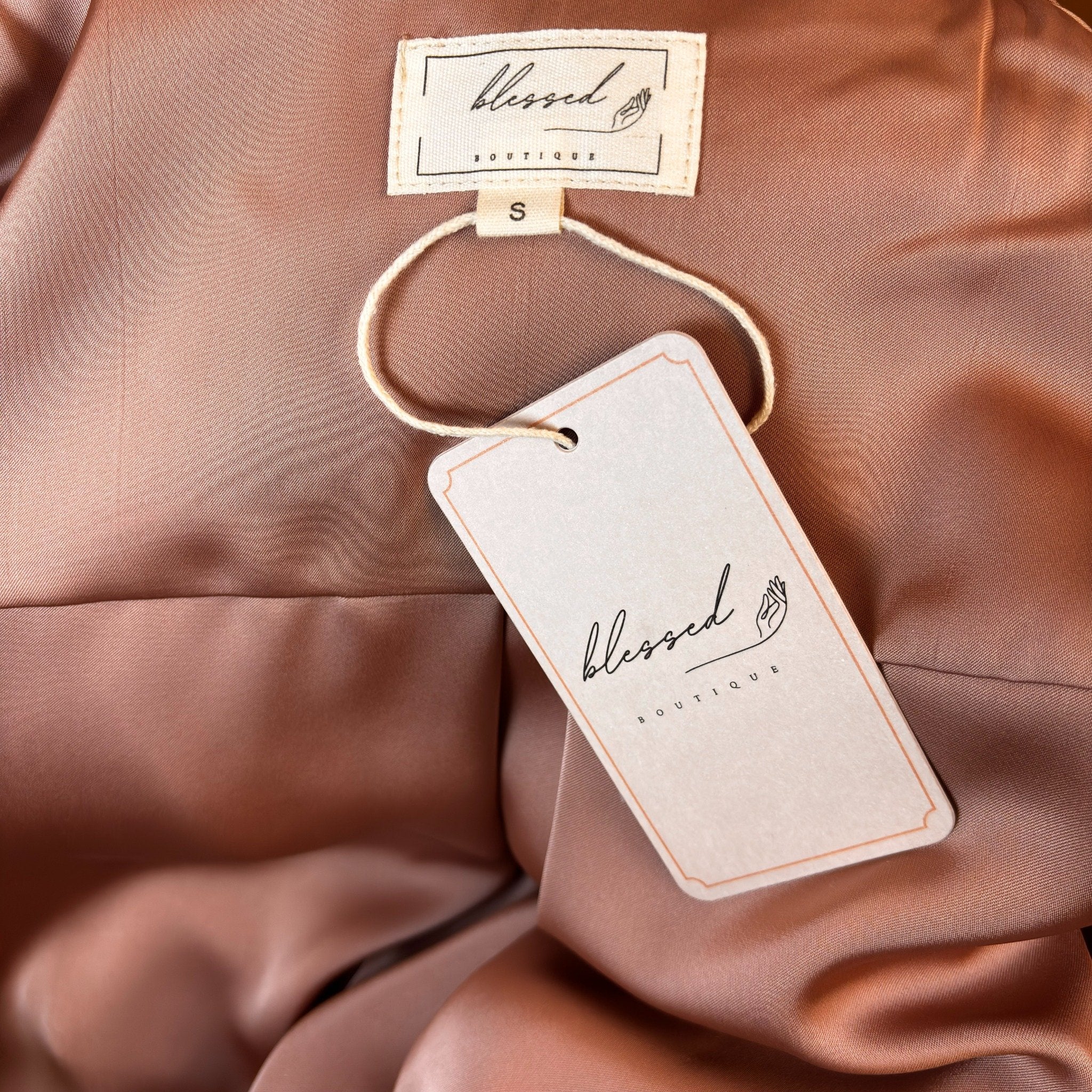 CAMISA MORGANITA DE CETIM ROSA PÁLIDO