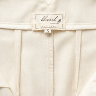 Pantalón Ágata | Sastrería Recta de Cintura Alta | Blanco Marfil