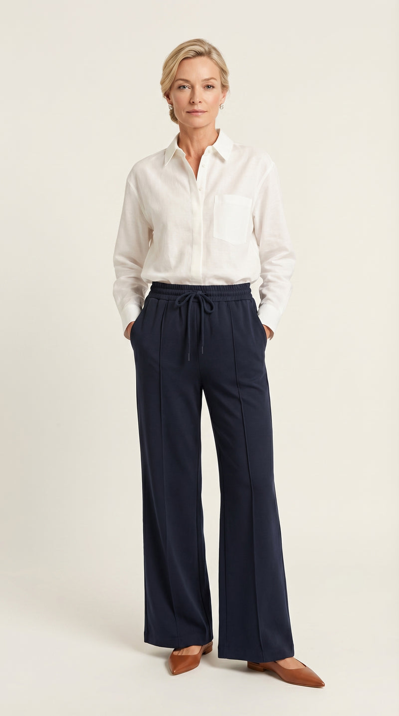 Pantalón Largo Siena Sport-Chic | Azul Marino