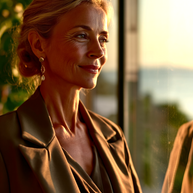 BLAZER CON CINTURÓN VERONA CAFÉ MOCA