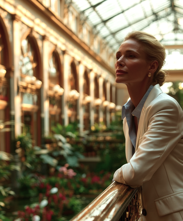 BLAZER SASTRE ÉLISE BLANCO PURO