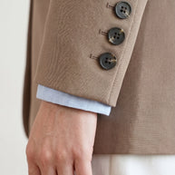 Blazer Élise | Chaqueta Americana Sastre | Nude Caramelo