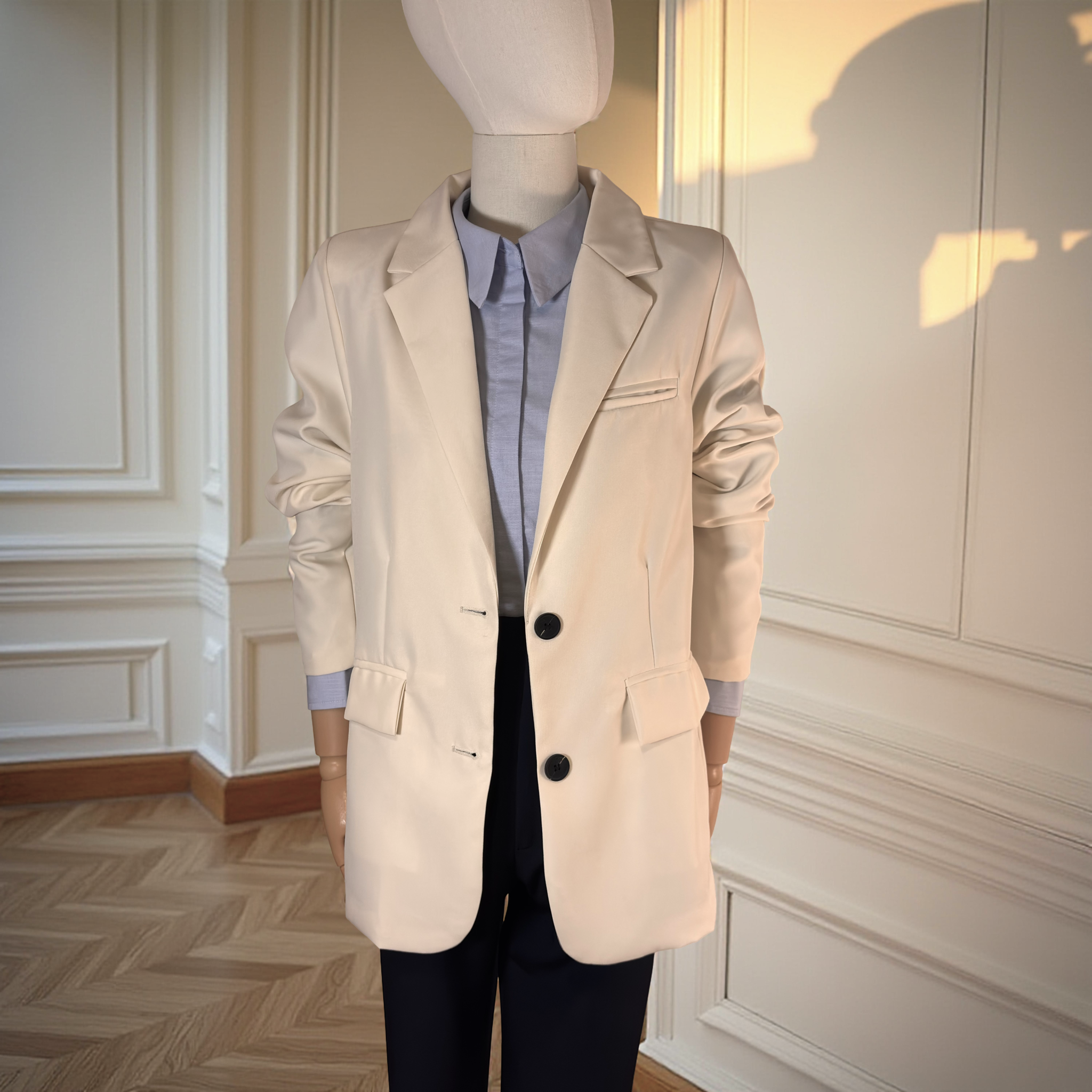 BLAZER SASTRE ÉLISE BLANCO PURO