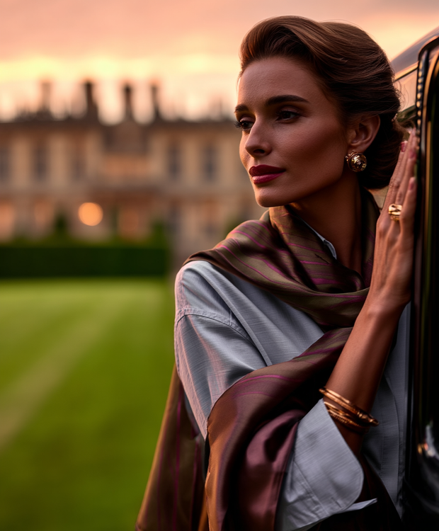 CAMISA DE LINO LIS AZUL EMPOLVADO