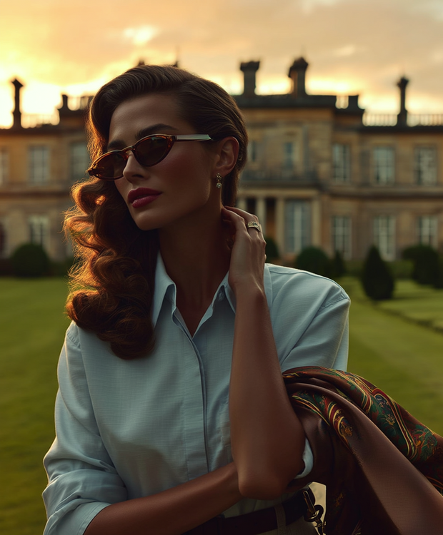 CAMISA DE LINO LIS AZUL EMPOLVADO