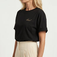 Blusa Camiseta clásica Marie | Negro