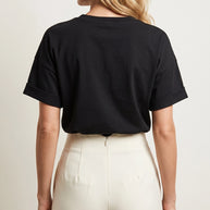 Blusa Camiseta clásica Marie | Negro