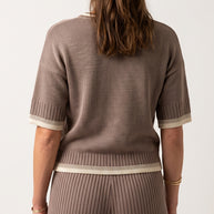 Conjunto de Punto Serena | Total Look 2 Piezas | Taupe Suave