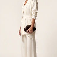 Conjunto Ocaso de Punto | Total Look 3 Piezas | Blanco Cloud
