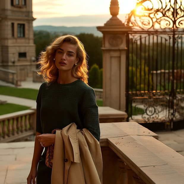 CONJUNTO SAVIA VERDE MUSGO PROFUNDO - DOS PIEZAS