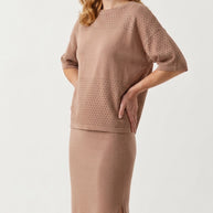 Conjunto Savia | Total Look 2 Piezas | Malva Terracota