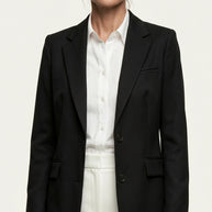 Blazer Élise | Chaqueta Americana Sastre | Negro Clásico