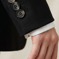 Blazer Élise | Chaqueta Americana Sastre | Negro Clásico