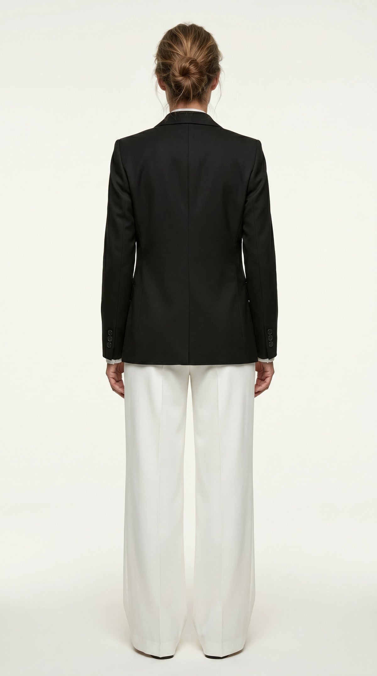 Blazer Élise | Chaqueta Americana Sastre | Negro Clásico