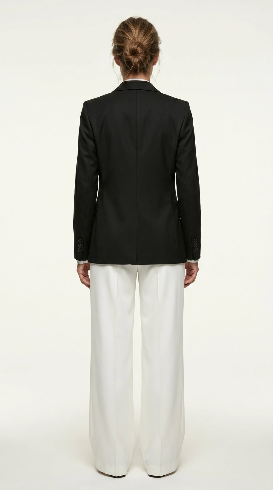 Blazer Élise | Chaqueta Americana Sastre | Negro Clásico