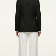Blazer Élise | Chaqueta Americana Sastre | Negro Clásico