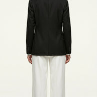 Blazer Élise | Chaqueta Americana Sastre | Negro Clásico