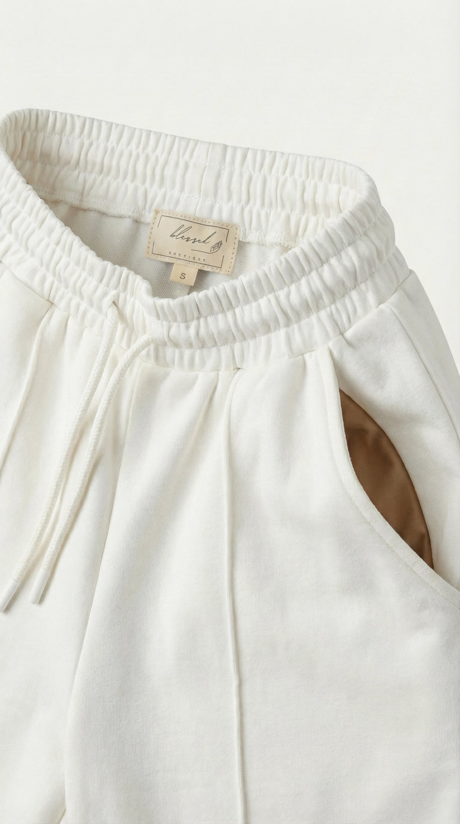 Pantalón Largo Siena Sport-Chic | Blanco Cloud