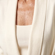 Conjunto Ocaso de Punto | Total Look 3 Piezas | Blanco Cloud