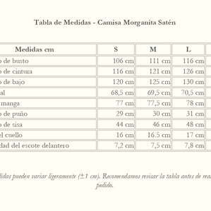 CAMISA MORGANITA DE CETIM ROSA PÁLIDO