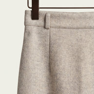Falda midi Aristea | Gris Perla Mate